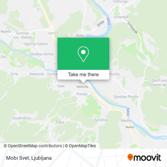 Mobi Svet map