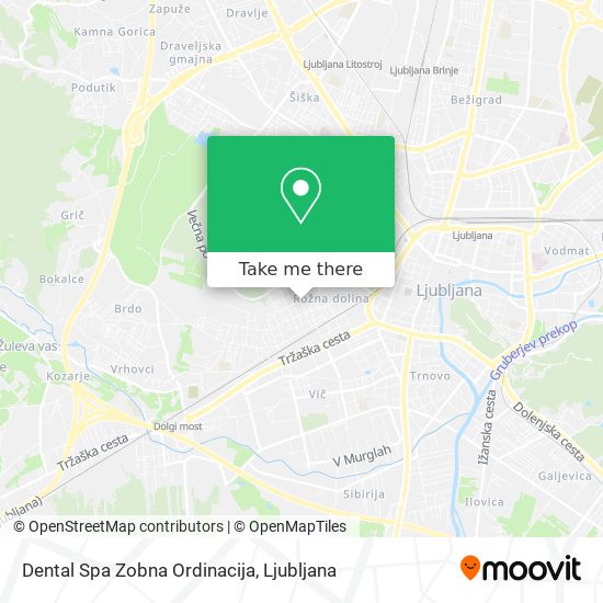 Dental Spa Zobna Ordinacija map
