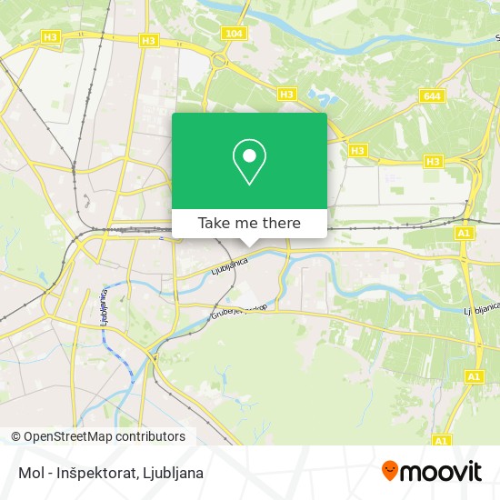 Mol - Inšpektorat map