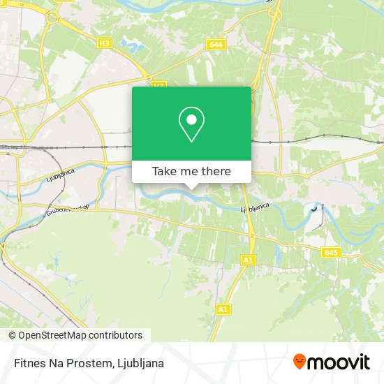 Fitnes Na Prostem map