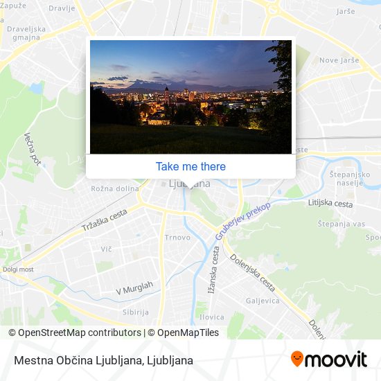 Mestna Občina Ljubljana map