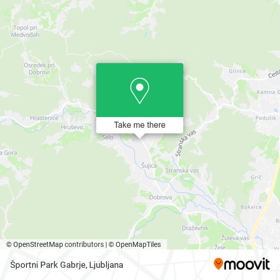 Športni Park Gabrje map