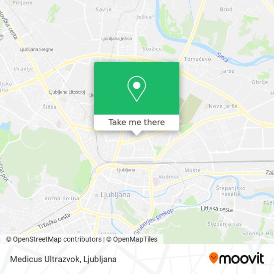 Medicus Ultrazvok map