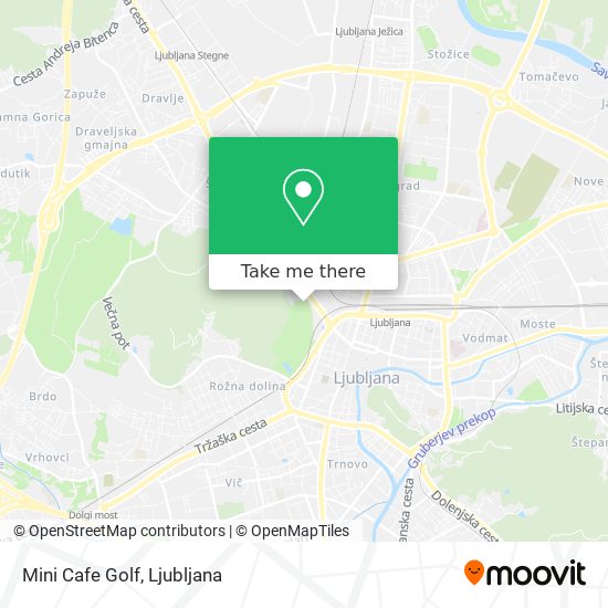 Mini Cafe Golf map
