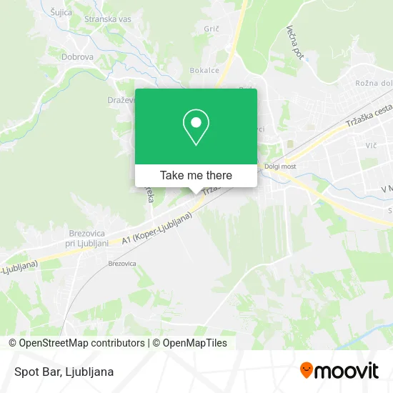 Spot Bar map