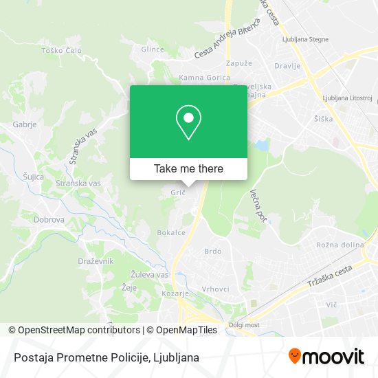 Postaja Prometne Policije map