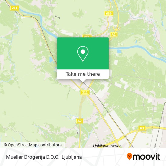 Mueller Drogerija D.O.O. map