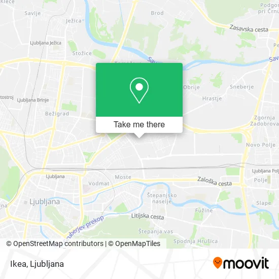 Ikea map