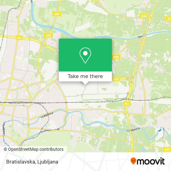 Bratislavska map