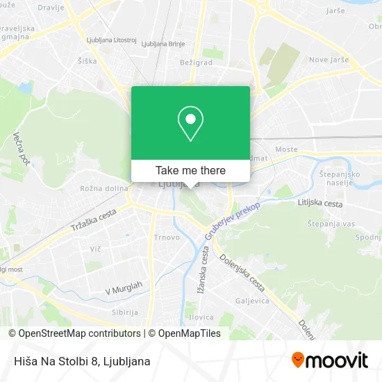Hiša Na Stolbi 8 map
