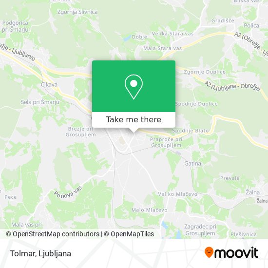 Tolmar map