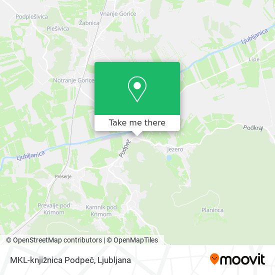 MKL-knjižnica Podpeč map