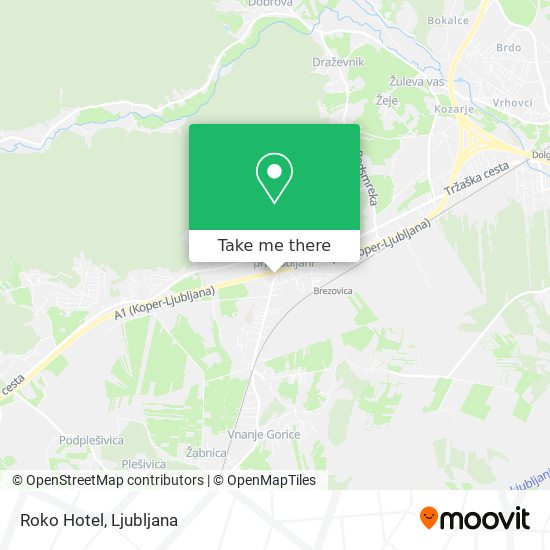 Roko Hotel map