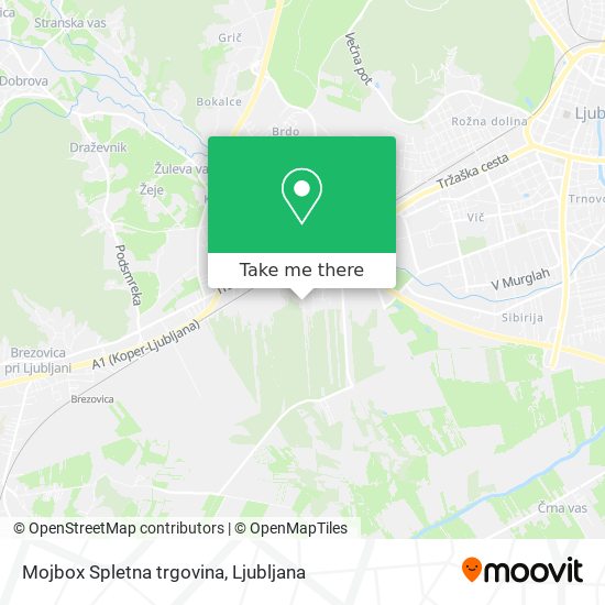 Mojbox Spletna trgovina map