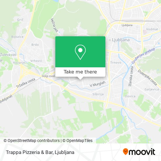 Trappa Pizzeria & Bar map