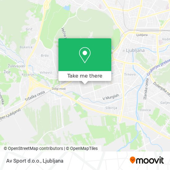 Av Sport d.o.o. map