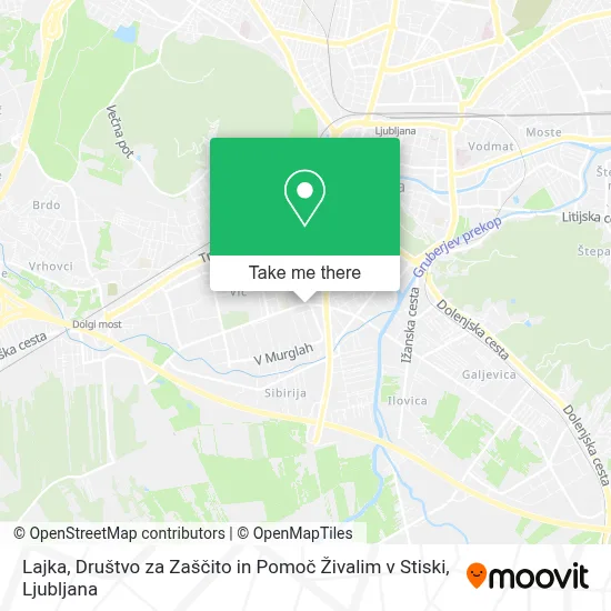 Lajka, Društvo za Zaščito in Pomoč Živalim v Stiski map