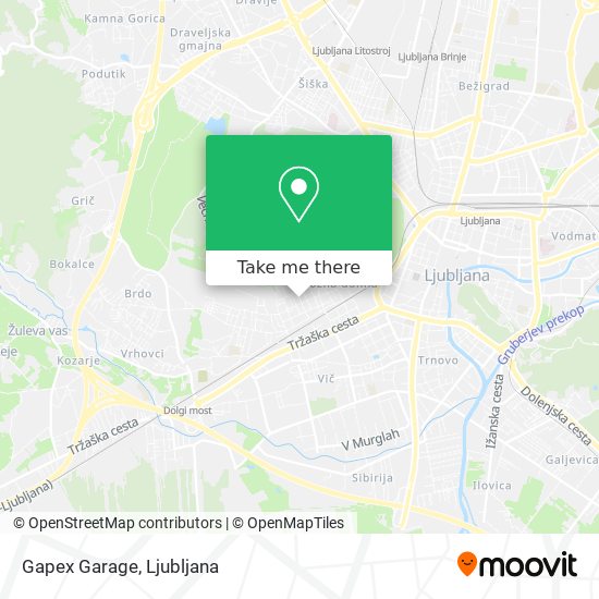 Gapex Garage map