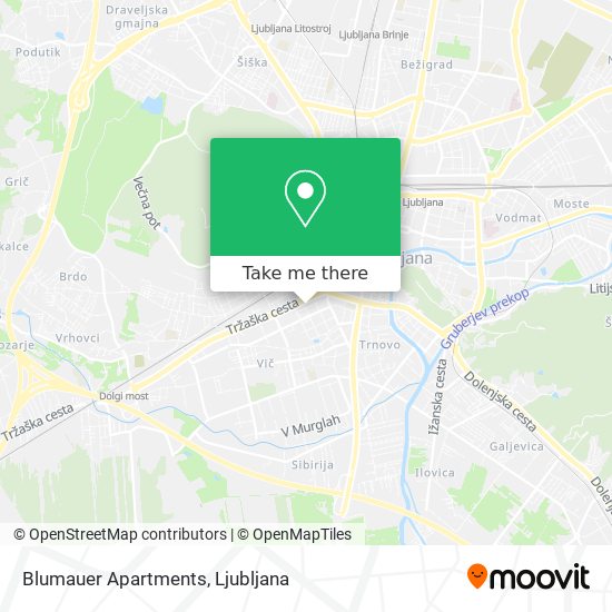 Blumauer Apartments map