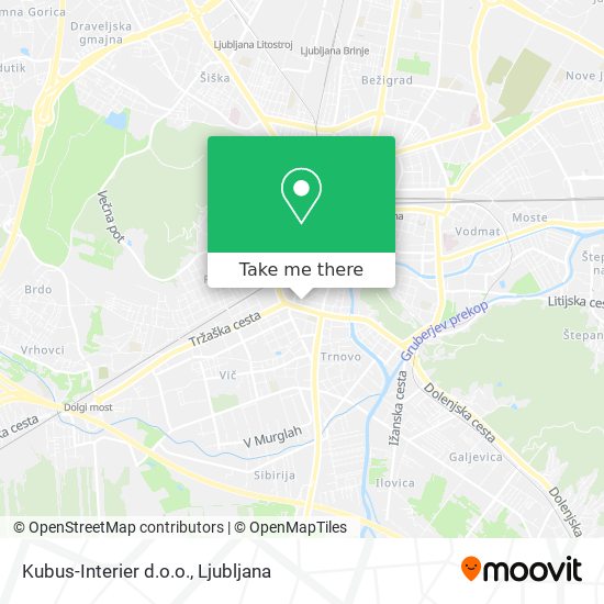 Kubus-Interier d.o.o. map