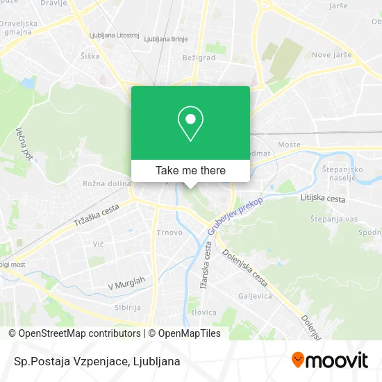 Sp.Postaja Vzpenjace map
