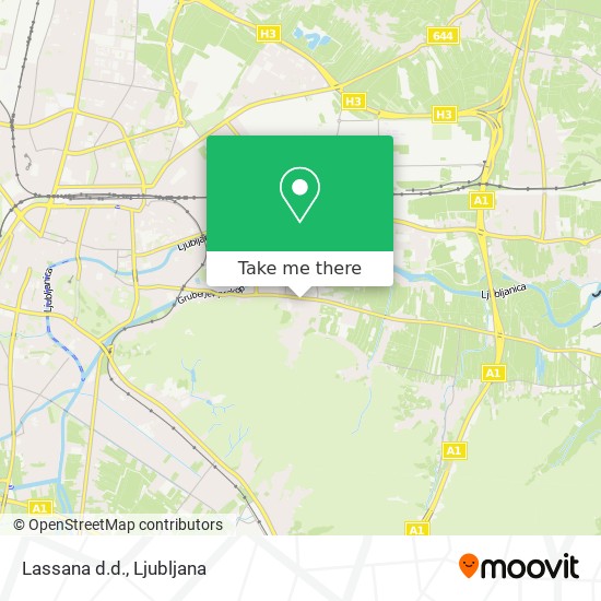 Lassana d.d. map