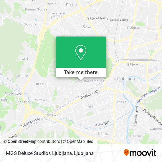MGS Deluxe Studios Ljubljana map