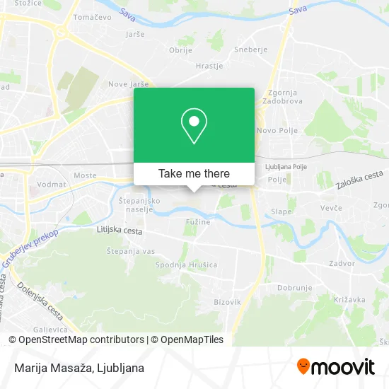 Marija Masaža map