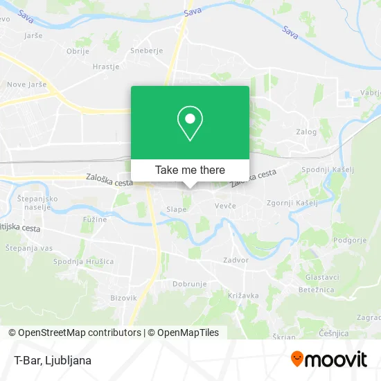 T-Bar map