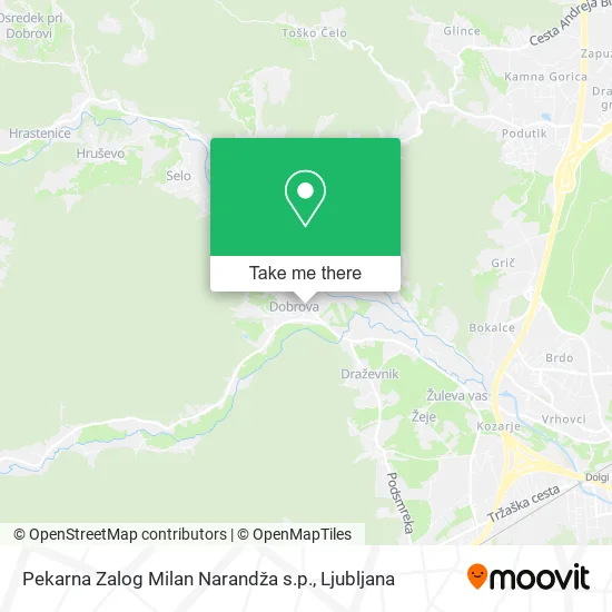 Pekarna Zalog Milan Narandža s.p. map