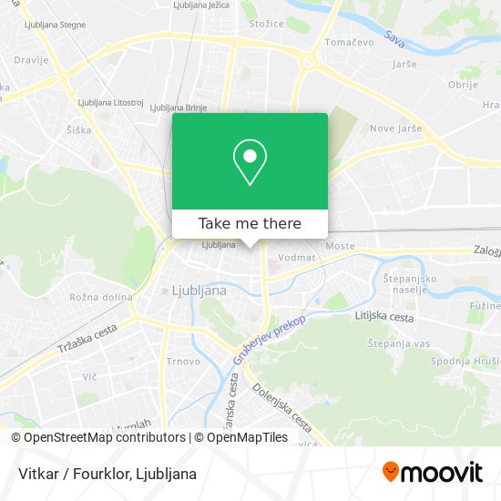 Vitkar / Fourklor map