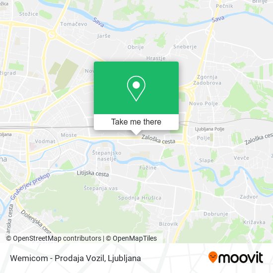 Wemicom - Prodaja Vozil map