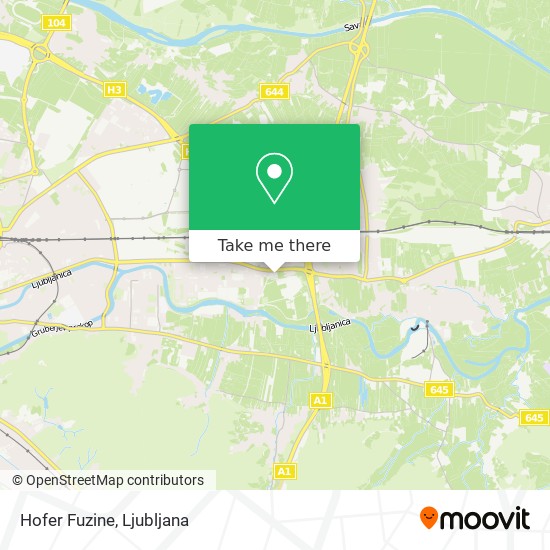 Hofer Fuzine map
