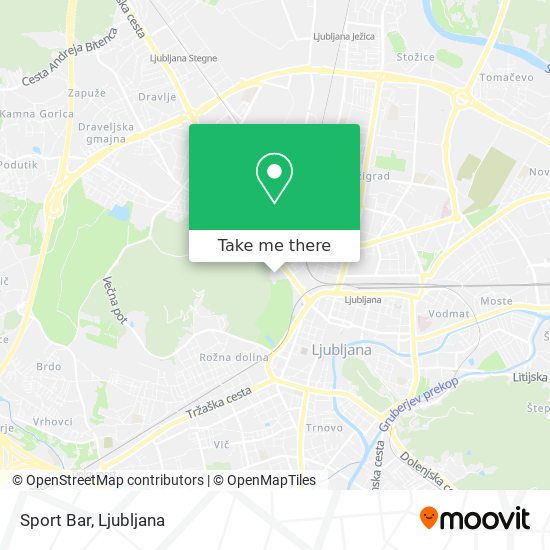 Sport Bar map