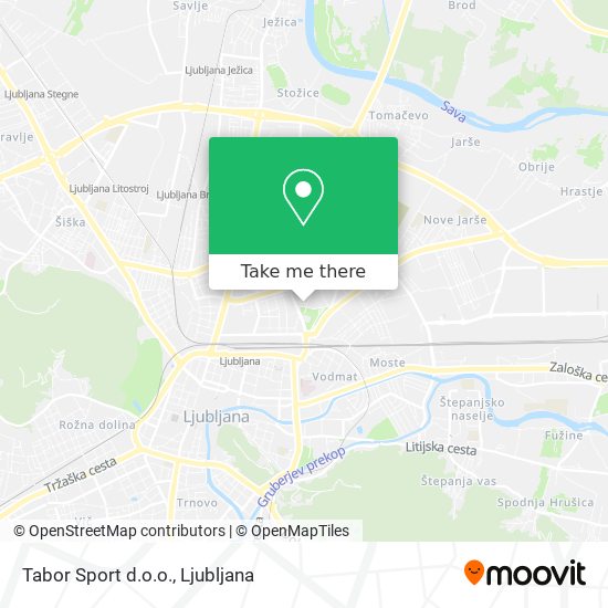 Tabor Sport d.o.o. map
