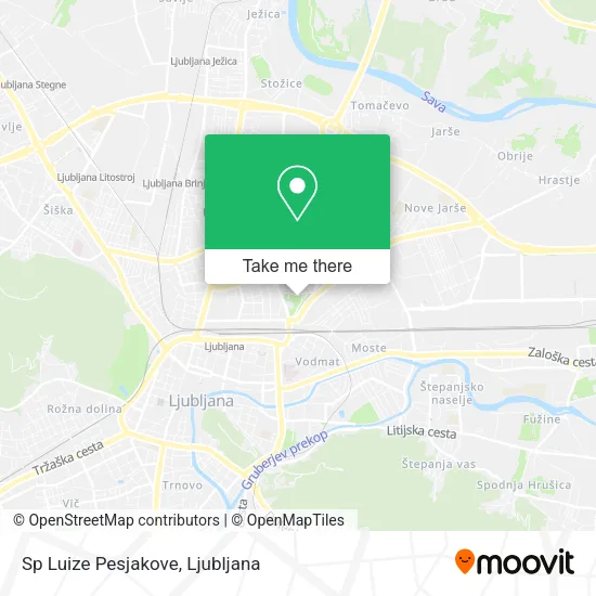 Sp Luize Pesjakove map