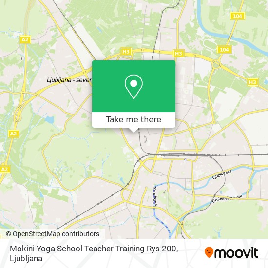 Mokini Yoga School Teacher Training Rys 200 map