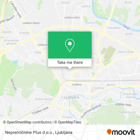 Nepremičnine Plus d.o.o. map