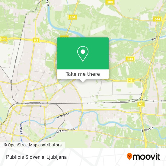 Publicis Slovenia map