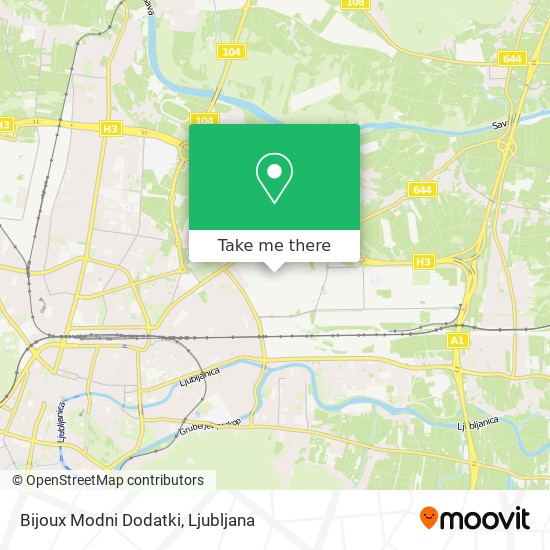 Bijoux Modni Dodatki map