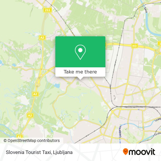 Slovenia Tourist Taxi map