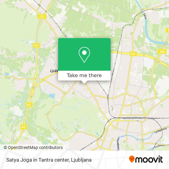 Satya Joga in Tantra center map