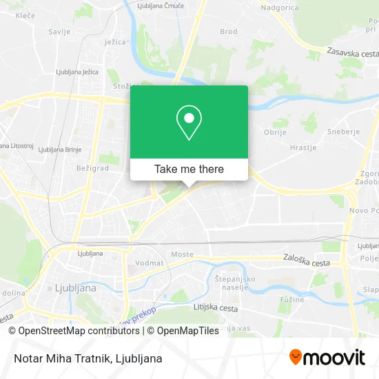 Notar Miha Tratnik map