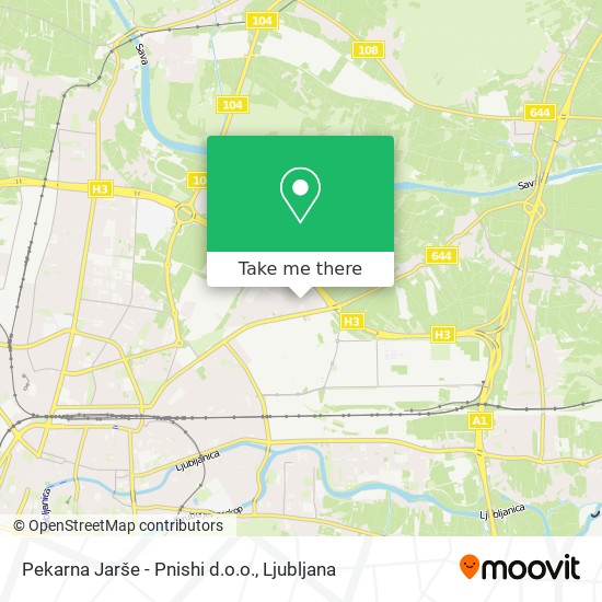 Pekarna Jarše - Pnishi d.o.o. map