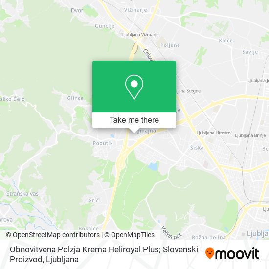 Obnovitvena Polžja Krema Heliroyal Plus; Slovenski Proizvod map