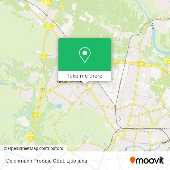 Deichmann Prodaja Obut map
