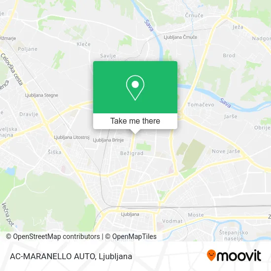AC-MARANELLO AUTO map