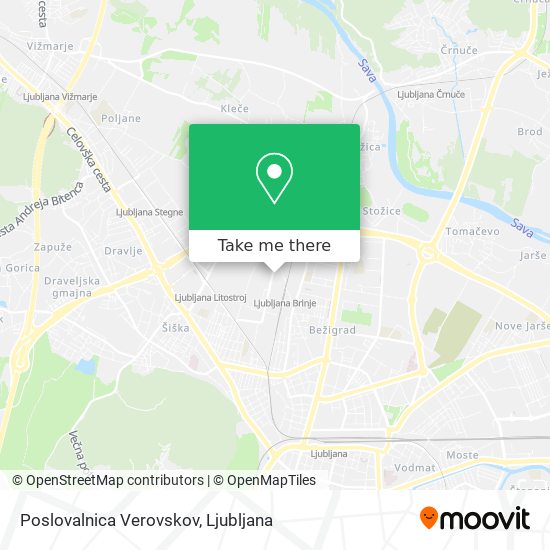 Poslovalnica Verovskov map
