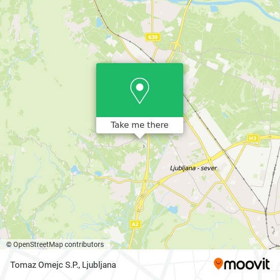 Tomaz Omejc S.P. map