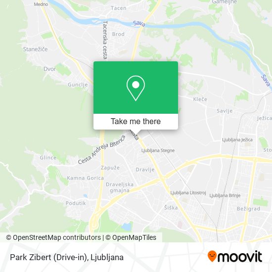 Park Zibert (Drive-in) map